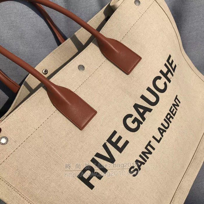 YSL女包 59909 Rive Gauche Tote Bag 左岸購物袋 聖羅蘭手提包  yas1654